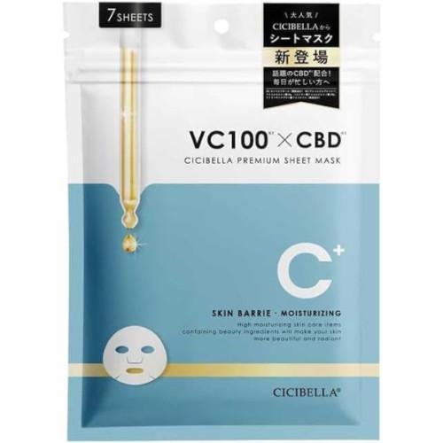 CICIBELLA シシベラ シートマスク VC100×CBD ７枚入 ビタミン CBD 乾燥肌 マ...