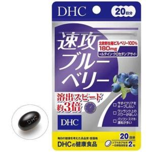 DHC 速攻ブルーベリー 20日分 DHC 健康食品 サプリメント フラボノイド・ポリフェノール類 アントシアニン｜1912