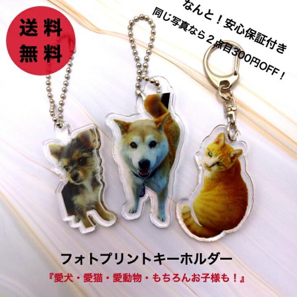 送料無料 写真 キーホルダー ペット 写真キーホルダー フォトキーホルダー メモリアルグッズ オリジ...
