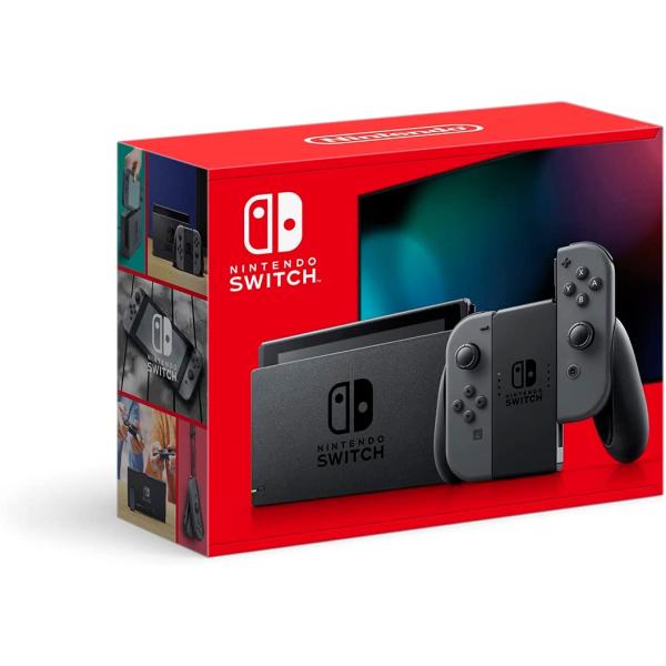 Nintendo Switch本体　ニンテンドースイッチ本体　Joy-Con(L)／(R)グレー（新...