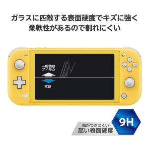 Switch Lite 貼りやすい高硬度ブルー...の詳細画像1