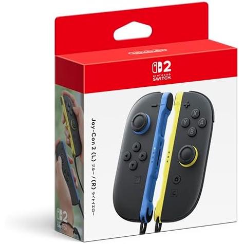 Switch 2　Joy-Con 2（L）ブルー/（R）ライトイエロー（ジョイコン２ＬＲ）（ポスト投...