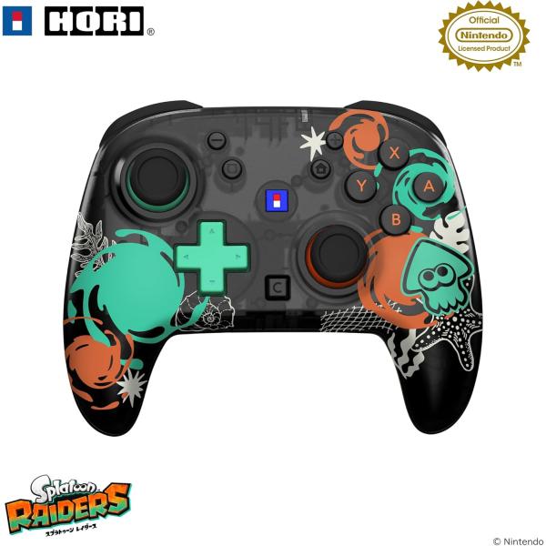 Switch 2/Switch　スプラトゥーンレイダース　ワイヤレスホリパッド TURBO for ...