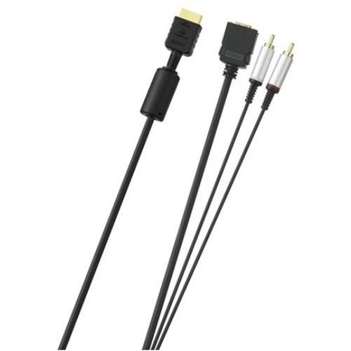 ＰＳ３／ＰＳ２　Ｄ端子ケーブル（ネコポス便・メール便配送不可）【新品】