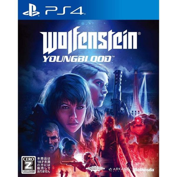 【取寄せ商品】ＰＳ４　ウルフェンシュタイン：ヤングブラッド（Ｚ指定：１８才以上対象）（２０１９年８月...