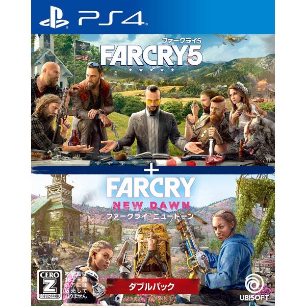 ＰＳ４　ファークライ５＋ニュードーン　ダブルパック（Ｚ指定：１８才以上対象）（２０２１年６月１７日発...