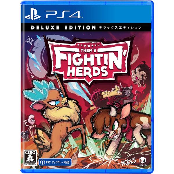 【取寄せ商品】ＰＳ４　Them’s Fightin&apos; Herds:Deluxe Edition（２０...