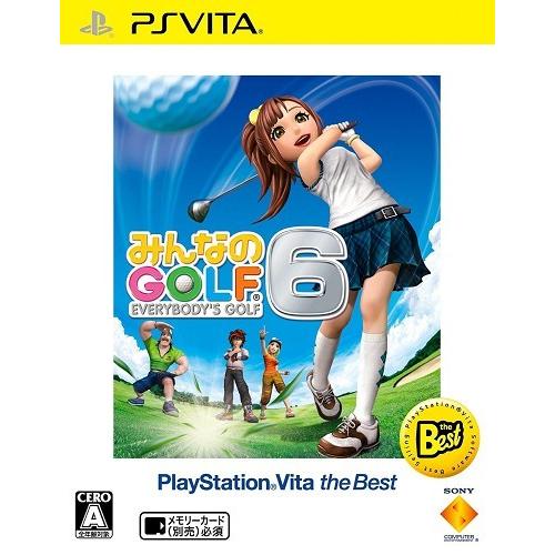 ＰＳＶｉｔａ　ザ・ベスト　みんなのＧＯＬＦ６（みんなのゴルフ６）【新品】