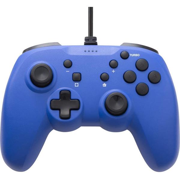 Switch　CYBER・ジャイロコントローラー　ライト　有線タイプ　ブルー（ネコポス便不可）（２０...