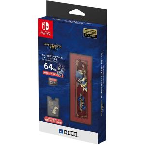 Switch　モンスターハンターライズ　microSDカード64GB+カードケース６（特典付）（モン...