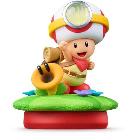 amiibo　キノピオ隊長＆おしゃべりフラワー（スーパーマリオシリーズ）（ポスト投函便不可）（26/...