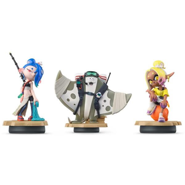 amiibo　すりみ連合セット【レイダース】［フウカ【レイダース】/ウツホ【レイダース】/マンタロー...