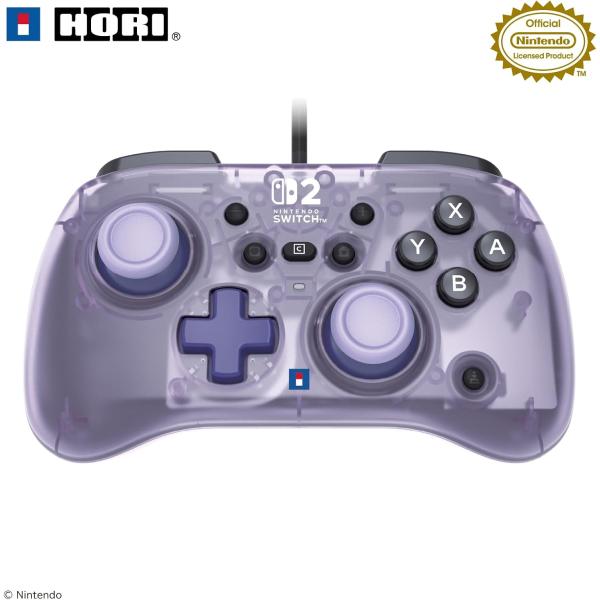 Switch/Switch 2　ホリパッド TURBO ミニ for Nintendo Switch...