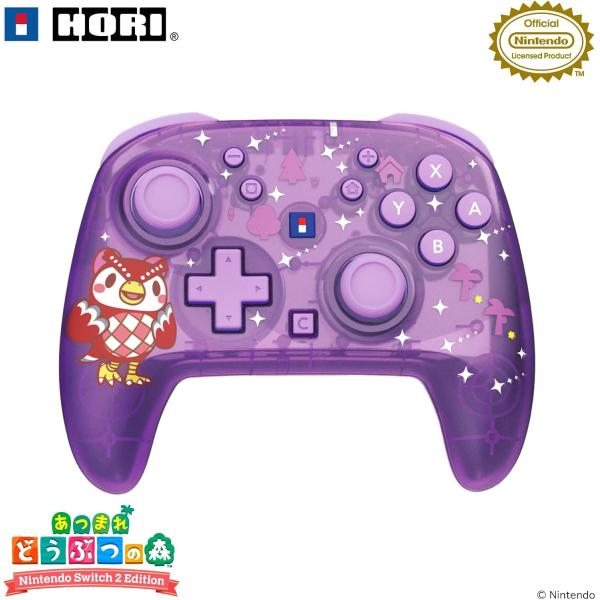 Switch 2/Switch　あつまれどうぶつの森 ワイヤレスホリパッド TURBO for Ni...