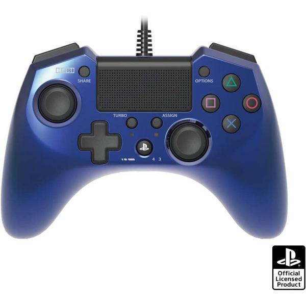 PS4／PS3　ホリパッドＦＰＳプラス　ブルー　ｆｏｒ　ＰＳ４／ＰＳ３両対応（ネコポス便不可）【新品...