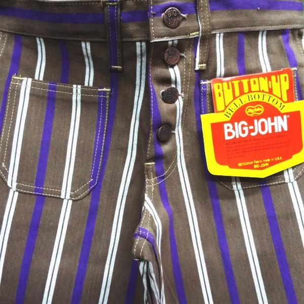 ベルボトム パンタロン ラッパズボン 1970年品 昭和レトロファッションパンツ 縦縞