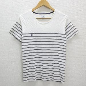 z□80-90年代□アディダス/CLUB adidas ボーダーTシャツ/ヴィンテージ 