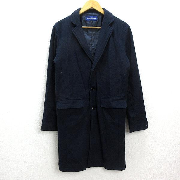 ◇ アーバンリサーチ/URBAN RESEARCH ウール チェスターコート/ロング【38】紺/ME...