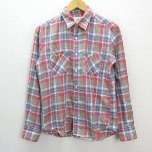 a□スティーブンアラン/Steven Alan チェック柄 長袖BDシャツ