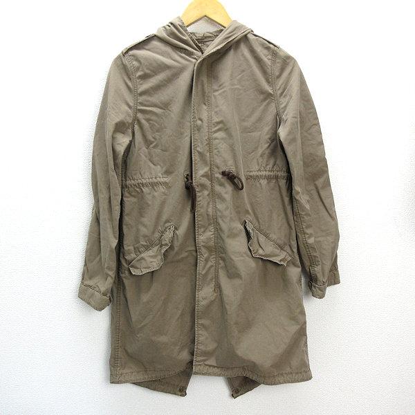 k■アルファ/ALPHA INDUSTRIES ミリタリーモッズコート【M】茶/LADIES■63【...