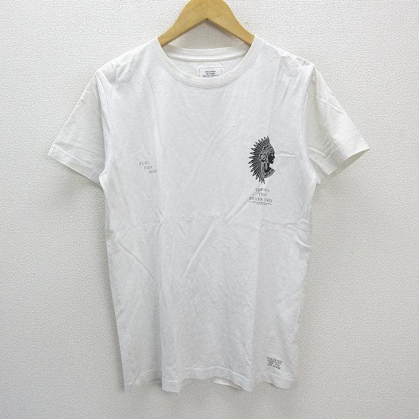 y■クライミー/THE CRIMIE インディアンプリントTシャツ■白【メンズM】MENS/50【中...
