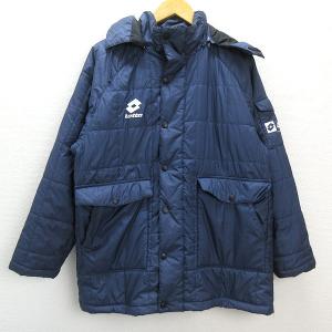 PRADA（プラダ） フーディダウンジャケット ネイビー 紺 ポリエステル