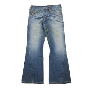 k■USA製■トゥルーレリジョン/TRUE RELIGION TRM3609 JOEY BIG T ブーツカットデニムパンツ/ジーンズ【31】MENS■140【中古】