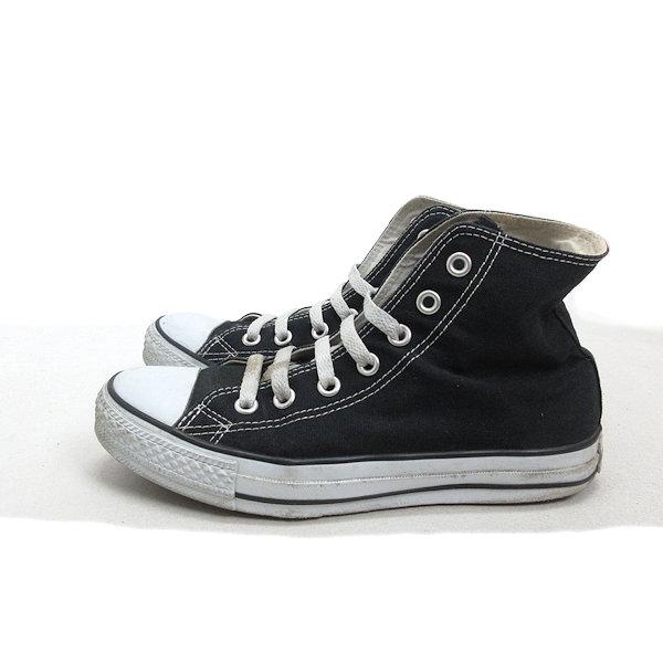 s■【24cm】コンバース/CONVERSE ハイカット キャンバススニーカー/ALL STAR■黒...