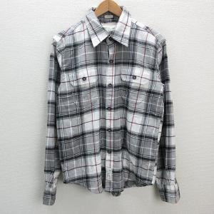 s■アバクロンビー&amp;フィッチ/Abercrombie&amp;Fitch チェック柄長袖シャツ/ネルシャツ【...