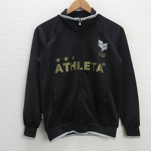k□アスレタ/ATHLETA ロゴプリント トレーニングジャージ/サッカー