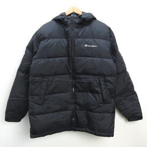 Champion（チャンピオン） ダウンジャケット 細かいチェック柄 長袖
