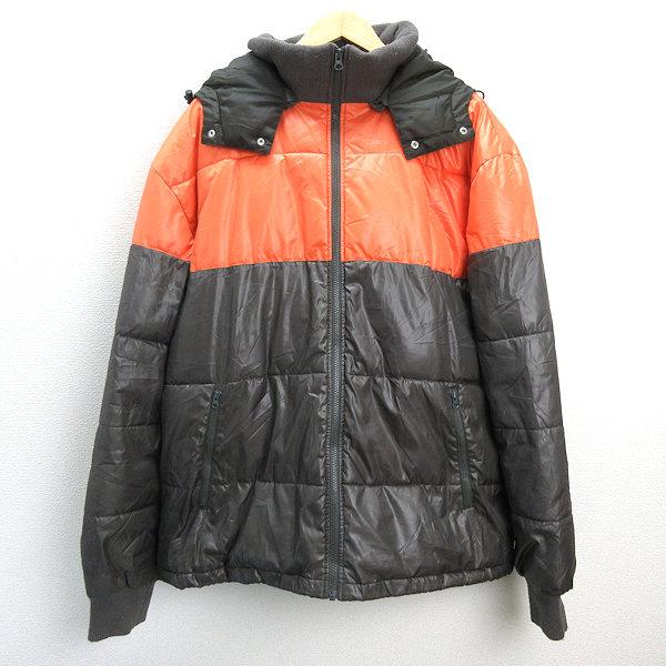 s■ナミタツ/波達 なみたつ 中綿入りジャケット JKT【2L】カーキ 橙/MENS/243【中古】