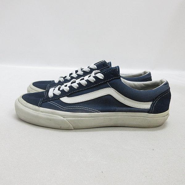 s■【27cm】バンズ/VANS OLD SKOOL 721278 キャンバススニーカー■紺/MEN...