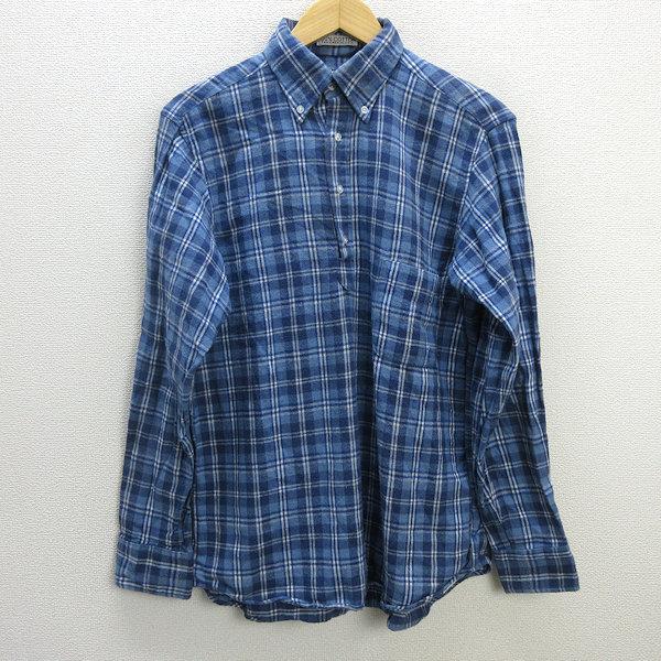 k■USA製■ユナイテッドアローズ/MONOGRAM FOR BLUE LABEL チェック柄 長袖...
