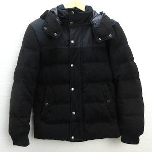 U□ユニクロ/UNIQLO シームレスダウンジャケット/211-157374【L】黒