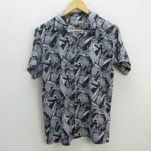 BREAK OFF アロハシャツ ハワイアン柄 半袖 胸ポケット レーヨン100  
