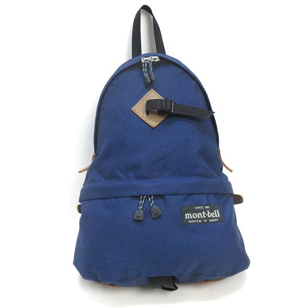 H■モンベル/montbell リュック デイパック BAG アウトドア 登山 兼用 紺■11【中古...