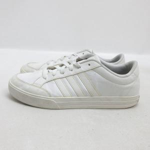 Q■【28cm】アディダス/ADIDAS NEOSET VSネオセット フェイクレザースニーカー■白...