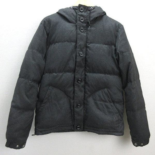 D■ビームス/BEAMS フーディ ダウンジャケット JKT【M】灰/MENS/40【中古】