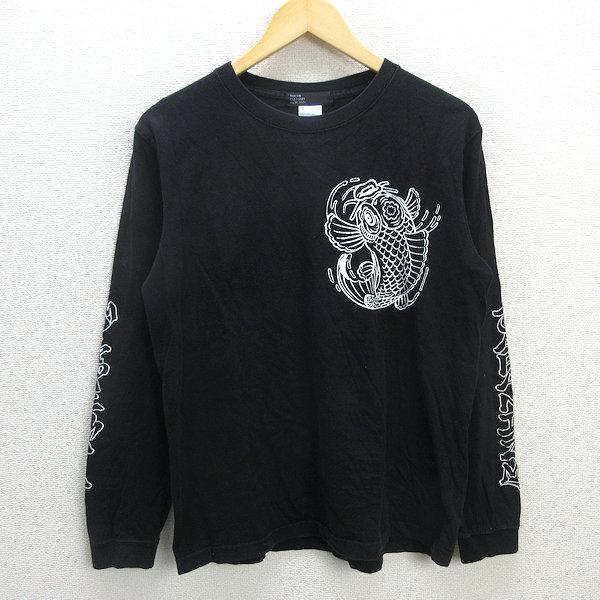 G■ビームス/BEAMS TOKYOCULTUART ロンT/カットソー【M】黒/men's/66【...