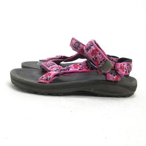 D■【22cm】テバ/TEVA ハリケーンサンダル S/N 6294■ピンク/KIDS/32 【中古】■