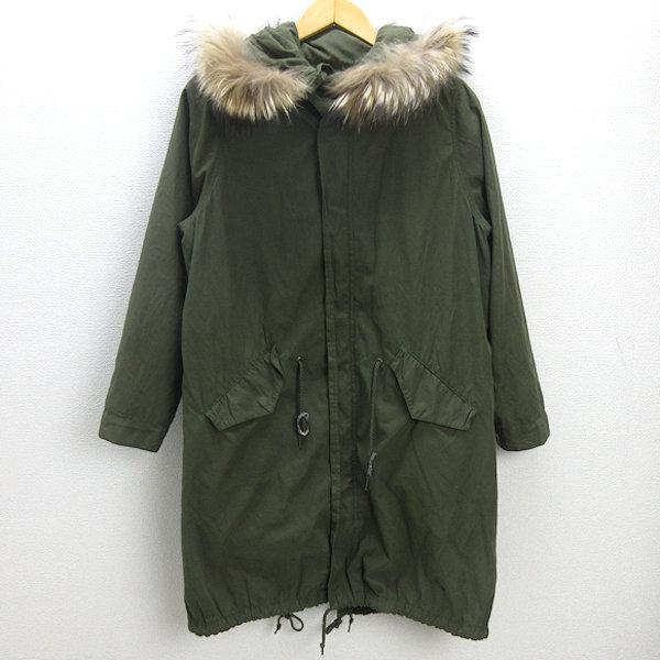 D■ジャーナルスタンダード/JOURNAL ライナー付き モッズコート【M】カーキ/LADIES/4...