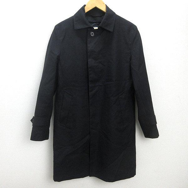 H■マッキントッシュ/MACKINTOSH PHILOSOPHY ステンカラーコート【38】黒/ME...