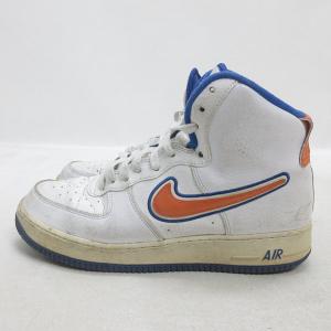 t■【27.5cm】ナイキ/NIKEエアフォースワンAir Force 1 High '07 LV8 レザースニーカー■AV3938-100/men's/48【中古】■