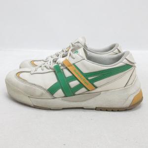 t■【24.5cm 】Onitsuka Tiger/オニツカタイガー デレゲーションDELEGATION EXレザースニーカー■白LADIES/11【中古】