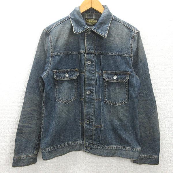 K■ストゥージアンドコー/STOOGE&amp;CO デニムジャケット Gジャン【L】MENS■69【中古】