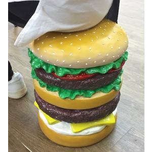 ハンバーガー　置物　オブジェ　イースね　シリーズ　スツール ハンバーガー 置物 オブジェ イースね シリーズ スツール