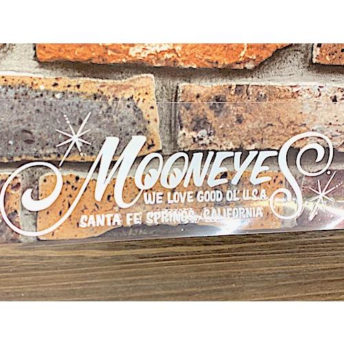 ムーンアイズ  グッズ アメリカン雑貨 カッティングBIGステッカー MOONEYES Logo W...