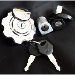 ホンダ APE50,APE100,エイプ50,エイプ100 メインキー、イグニッションキー、タンクキャップ、ハンドルロックセット