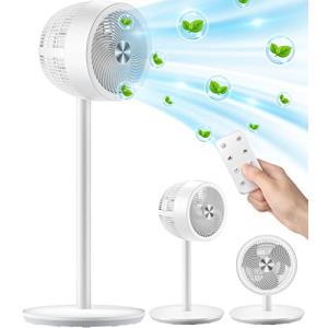 節電対策に サーキュレーター 扇風機 静音 dcモーター 360度首振り